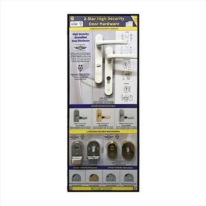 2-Star Handles & Escutcheons Display Board