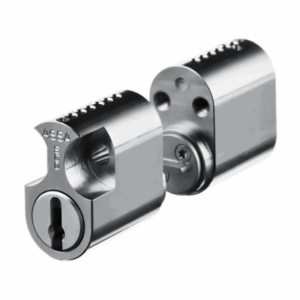 ASSA P600 External/Internal Scandinavian Double Cylinder - Satin Chrome