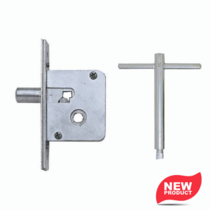 Jedo Nickel Plated Mortice Budget Lock & Key