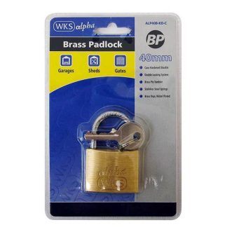WKS Brass Padlocks - Blister Packed
