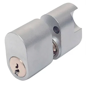 ASSA 5 Pin External/Internal Scandinavian Double Cylinder - Satin Chrome