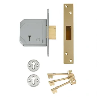 Union C-Series British Standard 5 Lever Mortice Deadlocks - Boxed