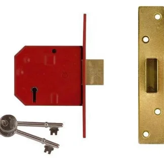 Union 2134E - British Standard 5 Lever Deadlocks - Blister