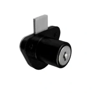 22mm Rim Lock Fixed Barrel - Cylindrical Head (Screw Fix)