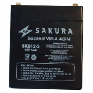 12v DC, 5.0AH Re-Chargeable Battery