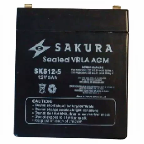 12v DC, 5.0AH Re-Chargeable Battery