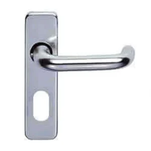 Round Bar Concealed Fixing Oval Lock Handles - Boxed