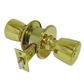 Saflok T301B Bed/Bathroom Knobset PB