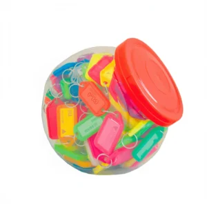 Kevron Clicktags Key Tags Assorted Colours - Counter Megamix Cookie Jar