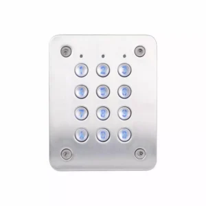 CAASE Self-contained flush keypad