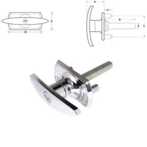 Garage T Locking Handles