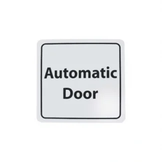 DWS-ADSIGN Automatic Door sign, self adhesive