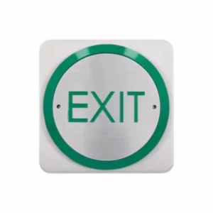 RTE-85E All-active EXIT logo exit button