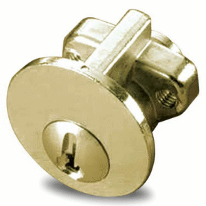 2000+ Premier XT Rim Cylinder - Polished Brass