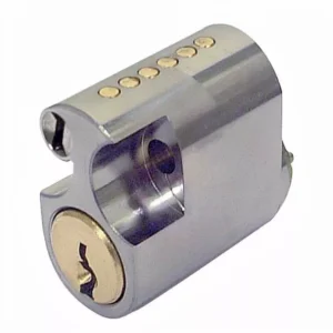 ASSA 6 Pin Internal Scandinavian Single Cylinder - Satin Chrome
