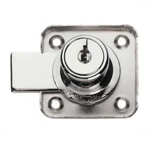 Cabinet Lock For Metal & Wood Furniture - KA Chrome