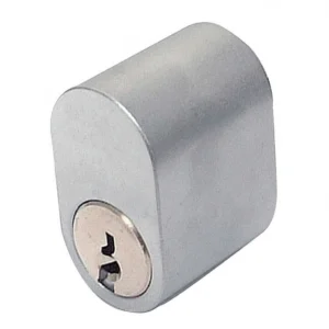 ASSA 5 Pin External Scandinavian Single Cylinder - Satin Chrome