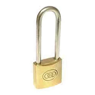 Tri-Circle Brass Padlocks - Keyed Differ - Boxed