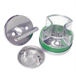 ASSA 8560 Outside Blind Rose, Inside Emergency Thumbturn & Plastic Dome