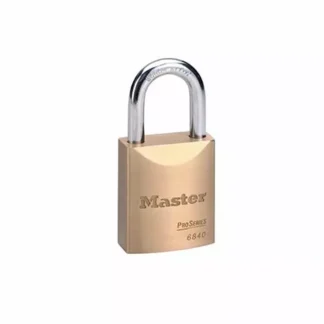 44mm Master Wide 6840 ProSeries Solid Brass Rekeyable Pin Tumbler Padlock