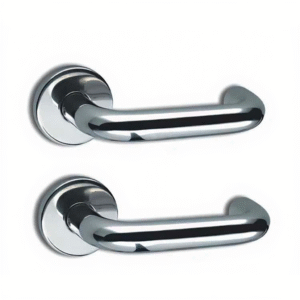 Futura Lever Handles on Rose for Abloy EL580 Lock