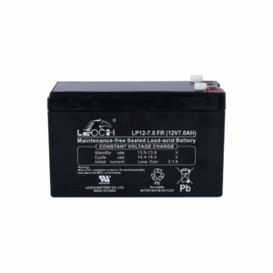 12Vdc 7AH rechargeable battery