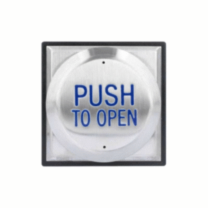RTE-PTO Large all-active PUSH TO OPEN exit button, surface mount