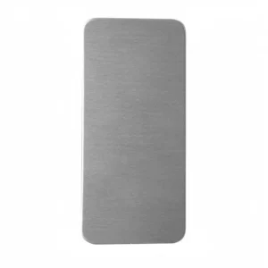 Souber Narrow Repair Plate (Stick-On) - Satin Silver Anodised