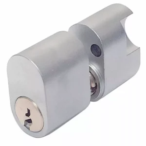 ASSA 5 Pin External/Internal Scandinavian Double Cylinder - Satin Chrome
