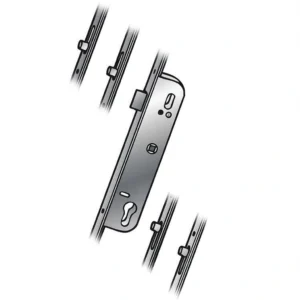 GU Ferco 4 Rollers Latch Only Multi-point Lock - 35mm Backset (Old Style)
