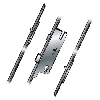 GU Ferco 2 Small Hookbolts Multi-Point Lock - 50mm Backset (Tripact)