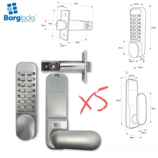 Borg Locks BL2201 SC by Quantity