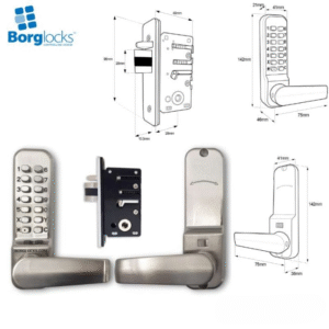 Borg Locks BL2402 ECP with 28mm Ali Latch