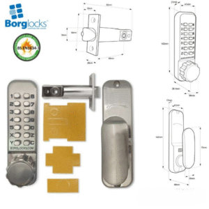 Borg Locks BL2501 FT supplied with Tubular Latch