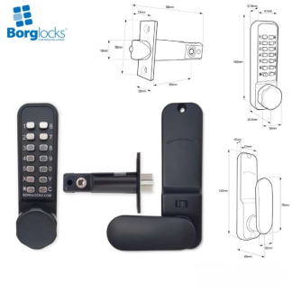 Borg Locks BL2601 ECP Marine Grade