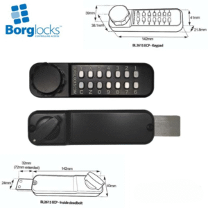 Borg Locks BL2615 MG ECP