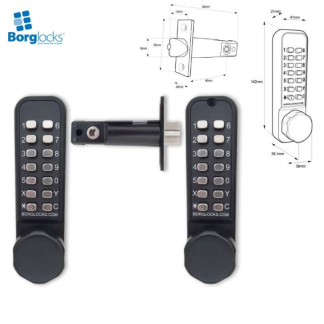 Borg Locks BL2621 ECP back to back