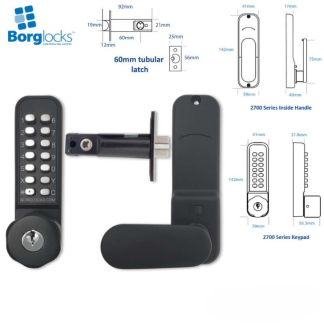 Borg Locks BL2701 Marine Grade Pro