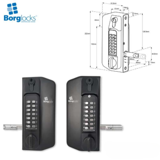 Borg Locks BL3130 ECP Series Gate Lock