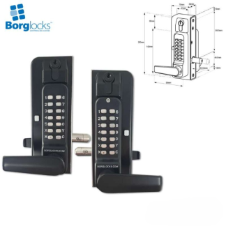 Borg Locks BL3435 KO ECP Series Gate Lock