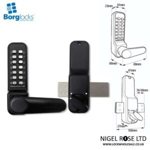 Borg Locks BL4305 ECP supplied with inside rim-fixed deadbolt
