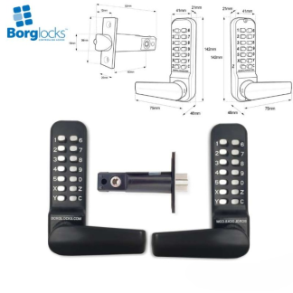 Borg Locks BL4441 ECP supplied with Tubular Latch