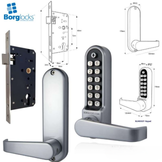 Borg Locks BL5404 with Escape Lock Case