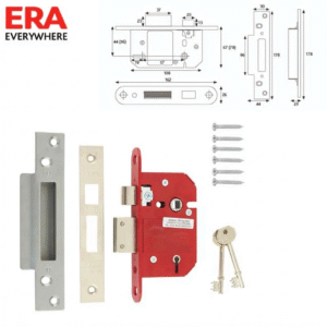 ERA Fortress 5 Lever Mortice Sashlock BS3621