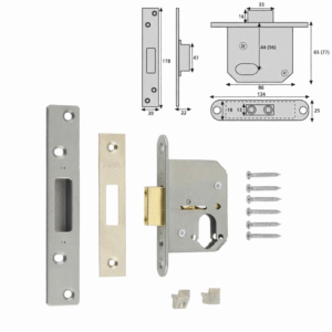 ERA Viscount Oval Mortice Deadlock