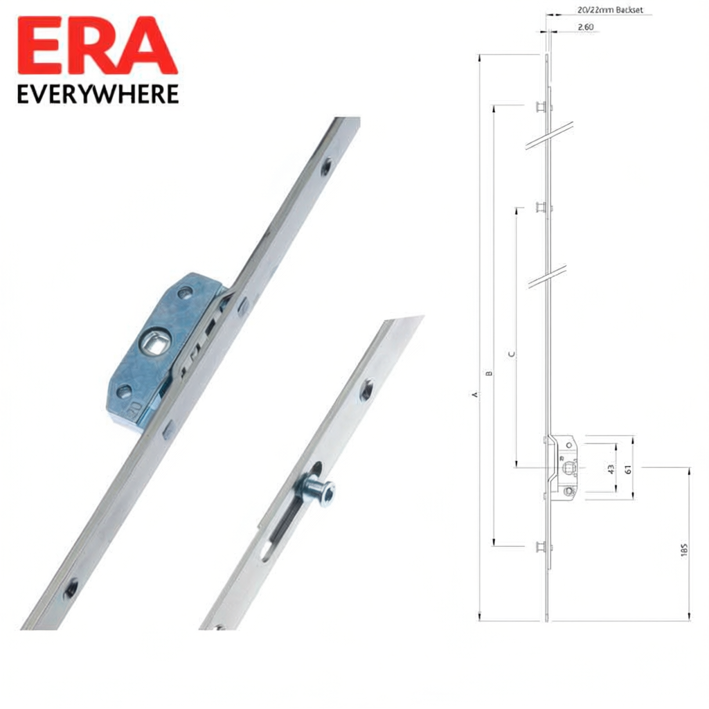 Espagnolette Bar Easy Reach Window Lock