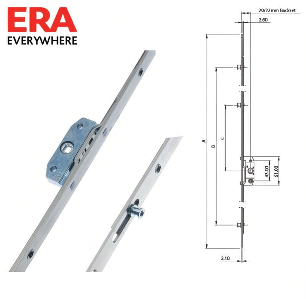 Espagnolette Bar Window Lock