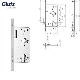 Glutz 4625 Heavy Duty Euro Deadlock
