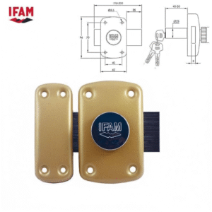 Ifam B6 Surface Mounted Dead Bolt