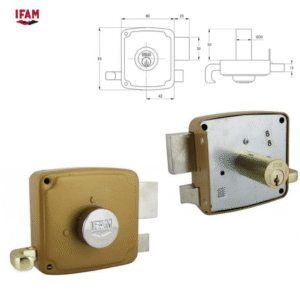 Ifam CS125 Rim Lock 80mm